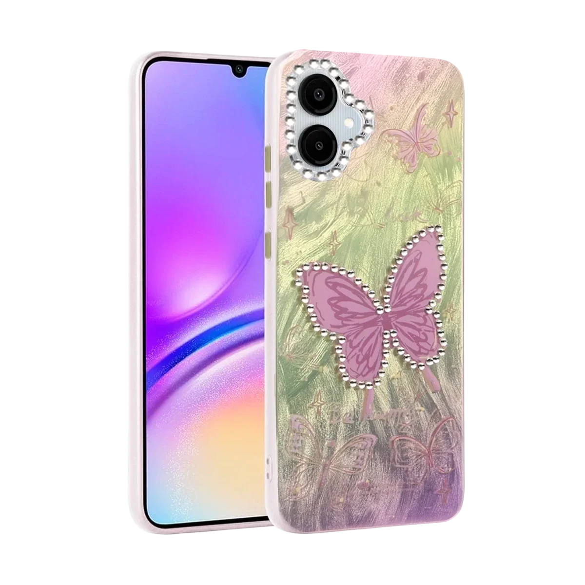 Samsung Galaxy A06 Kılıf Blade Aynalı Desenli Kapak - Desen 5 Samsung Galaxy A06 Kılıf Blade Aynalı Desenli Kapak - Desen 5