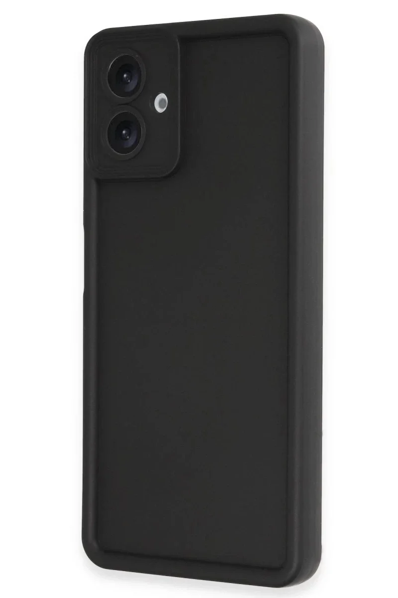 Samsung Galaxy A06 Kılıf Viera Silikon - Siyah
