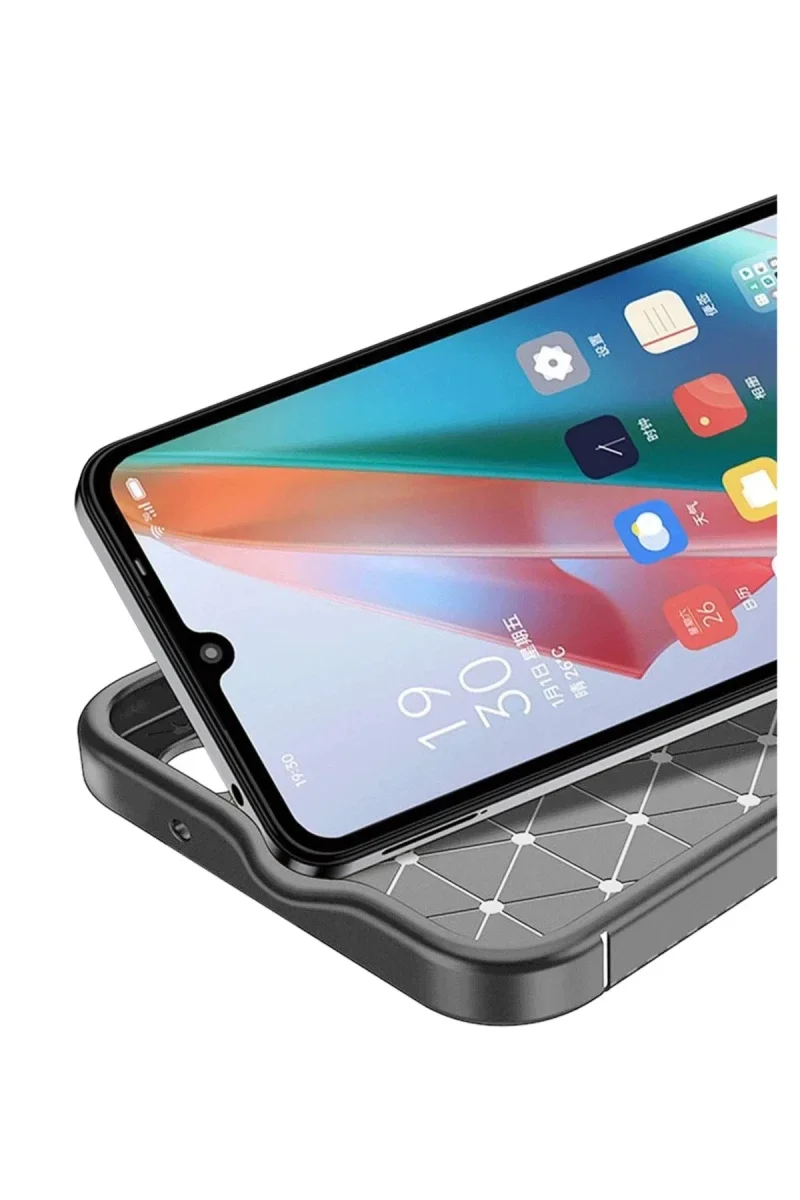 Samsung Galaxy A06 Kılıf Auto Focus Karbon Kapak - Gri Fiyatı, Yorumları ve Özellikleri