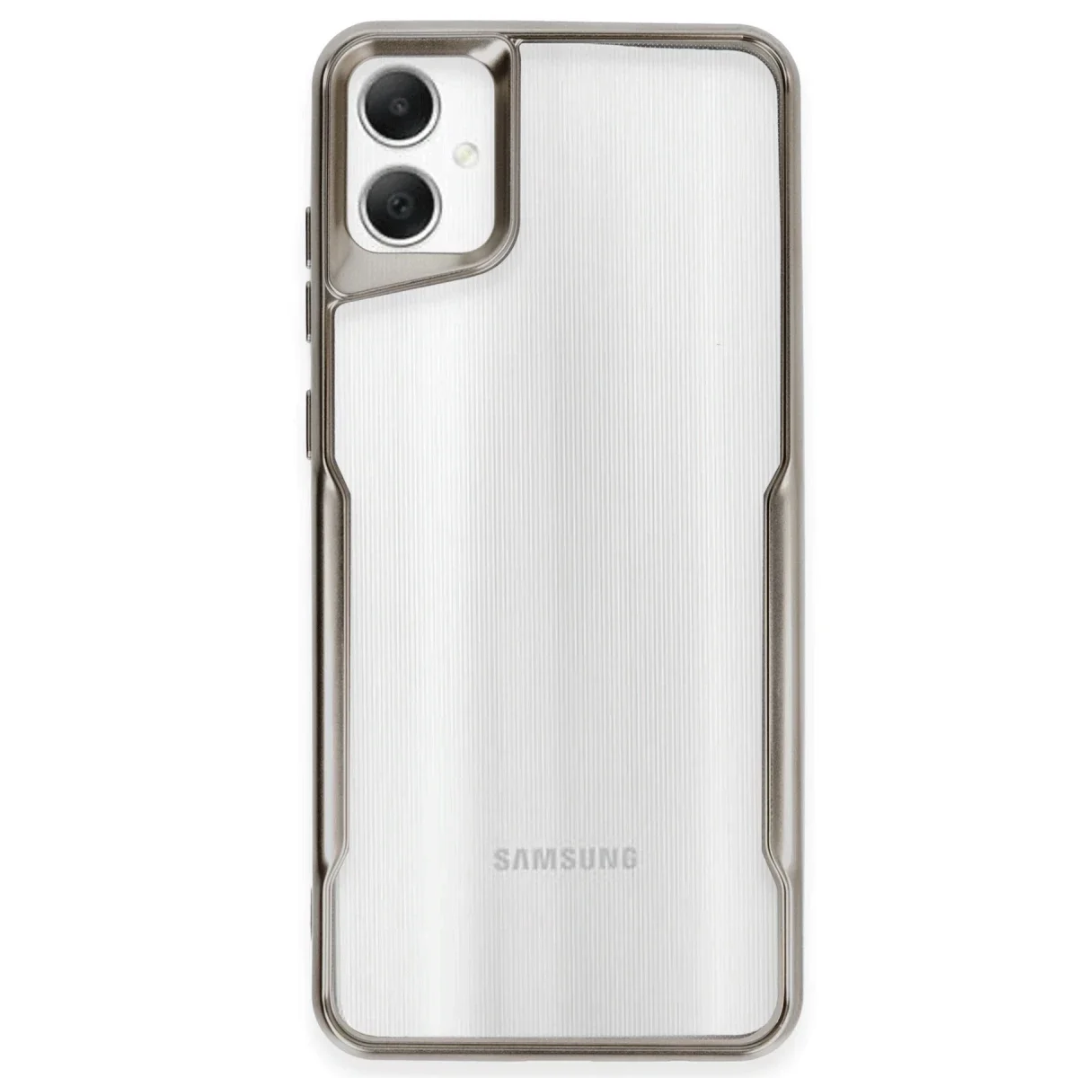 Samsung Galaxy A06 Kılıf Boyi Silikon Kapak - Titan Gri