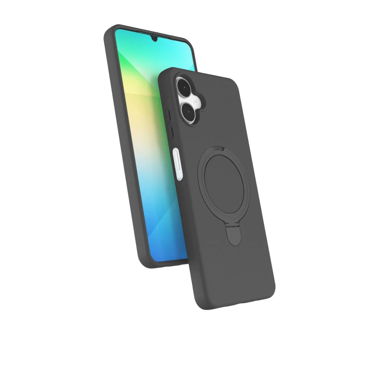 Samsung Galaxy A06 Regal Magsafe Standlı Kapak - Titan Gri Samsung Galaxy A06 Regal Magsafe Standlı Kapak - Titan Gri
