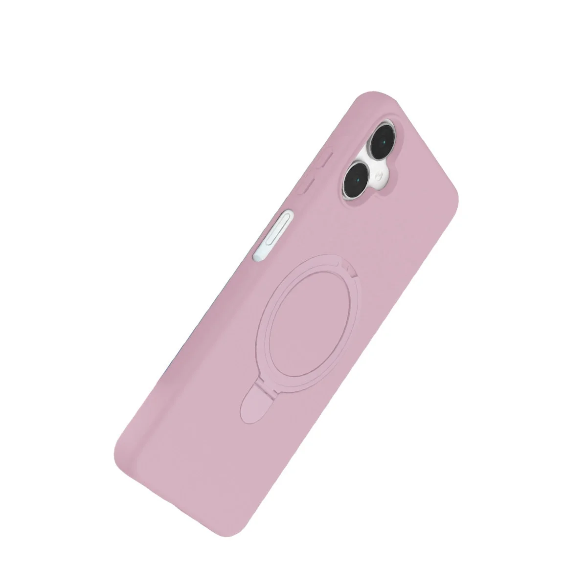 Samsung Galaxy A06 Regal Magsafe Standlı Kapak - Açık Pembe Samsung Galaxy A06 Regal Magsafe Standlı Kapak - Açık Pembe