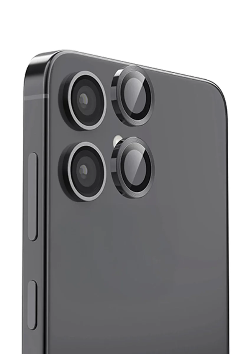 Samsung Galaxy A06 Raze Metal Kamera Lens - Siyah Samsung Galaxy A06 Raze Metal Kamera Lens - Siyah