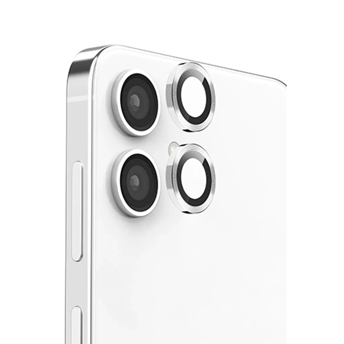 Samsung Galaxy A06 Raze Metal Kamera Lens - Gümüş Samsung Galaxy A06 Raze Metal Kamera Lens - Gümüş