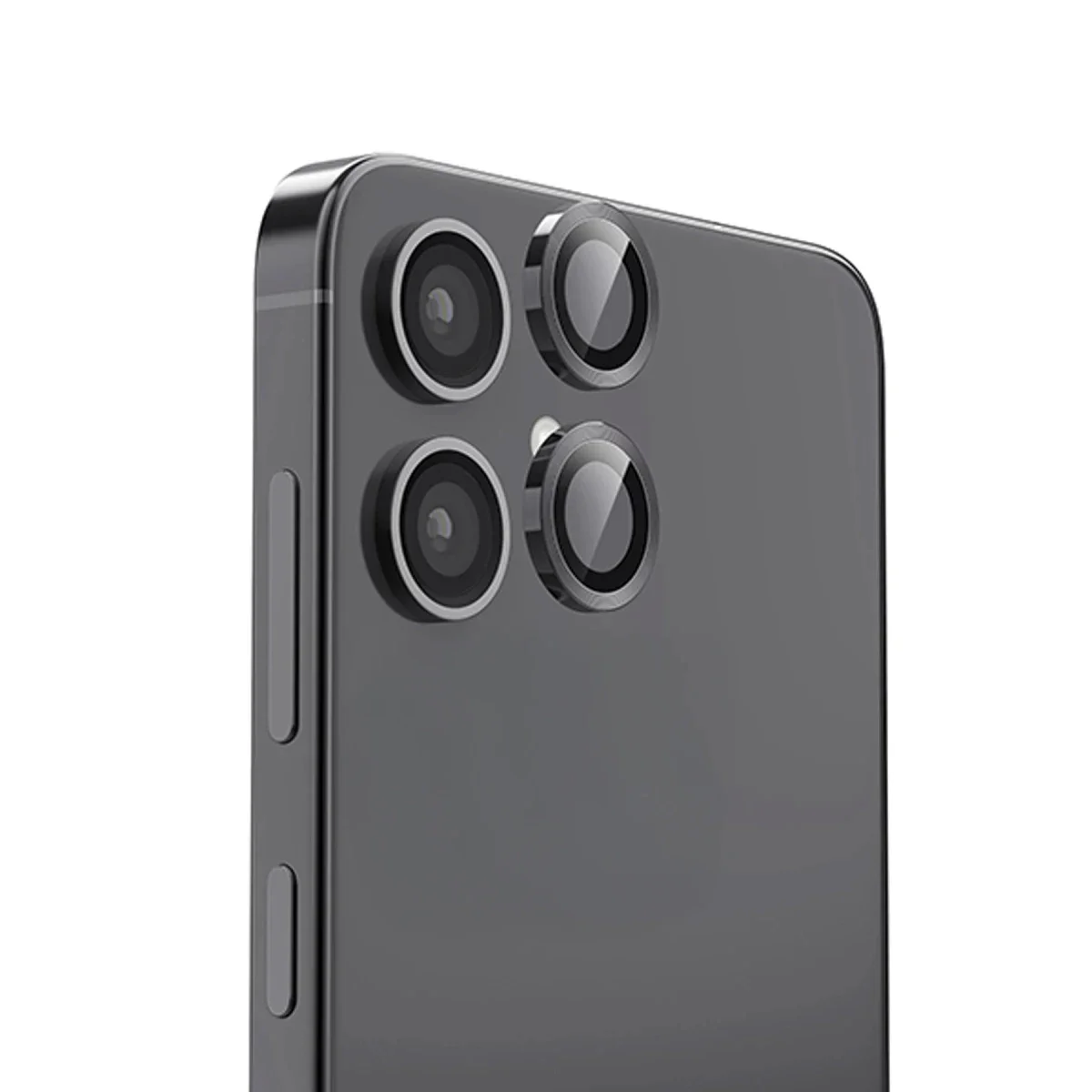 Samsung Galaxy A06 Raze Metal Kamera Lens - Siyah Samsung Galaxy A06 Raze Metal Kamera Lens - Siyah