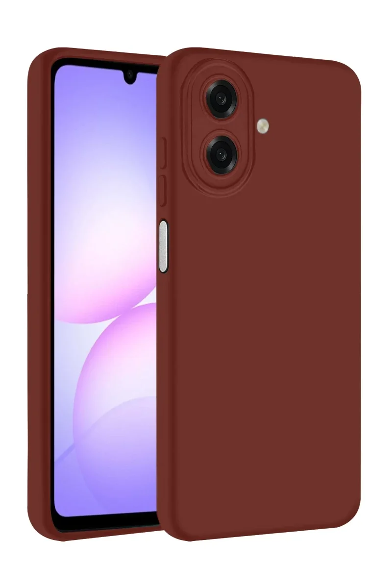 Samsung Galaxy A07 4G First Silikon - Bordo