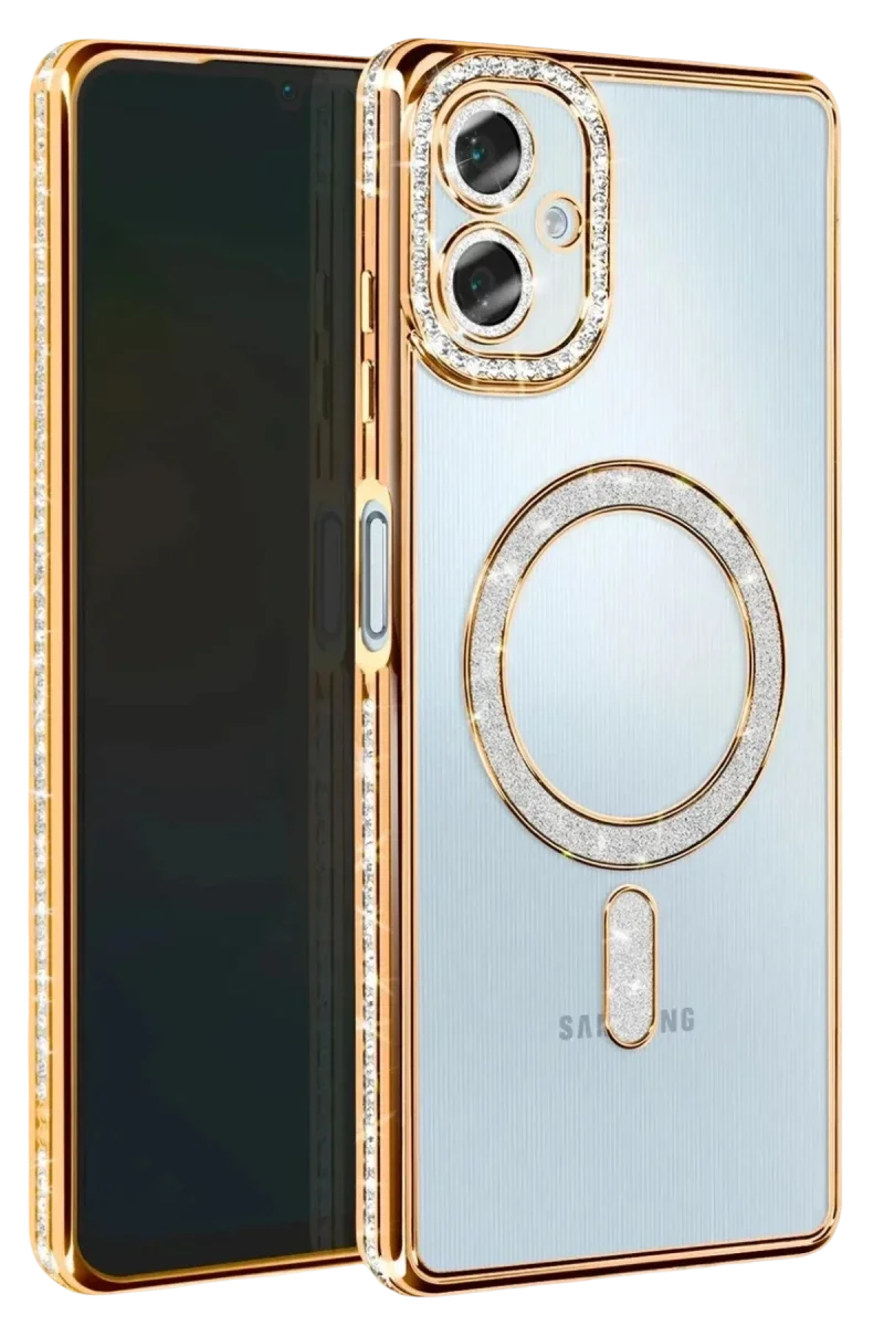 Samsung Galaxy A07 4G Joke Simli Magneticsafe Kılıf - Gold Fiyatı, Yorumları ve Özellikleri