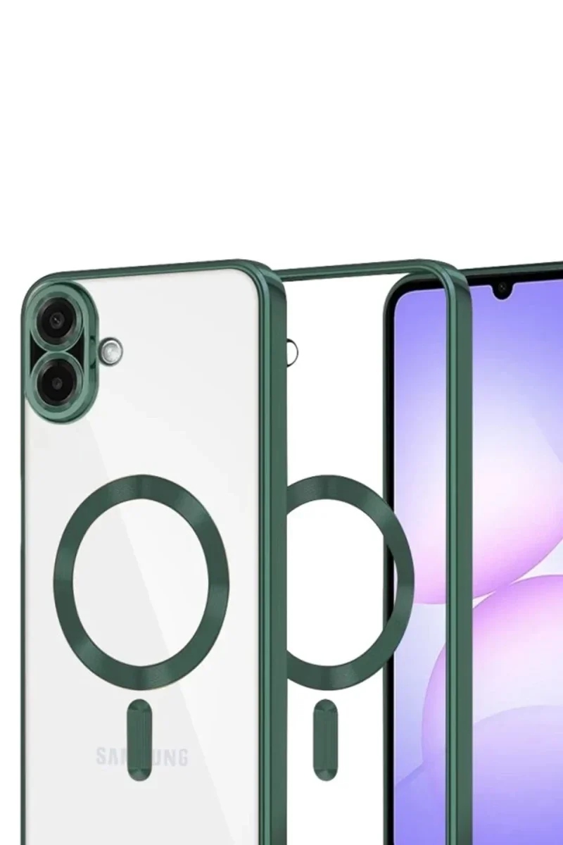 Samsung Galaxy A07 4G Kross Magneticsafe Kapak - Koyu Yeşil Fiyatı, Yorumları ve Özellikleri