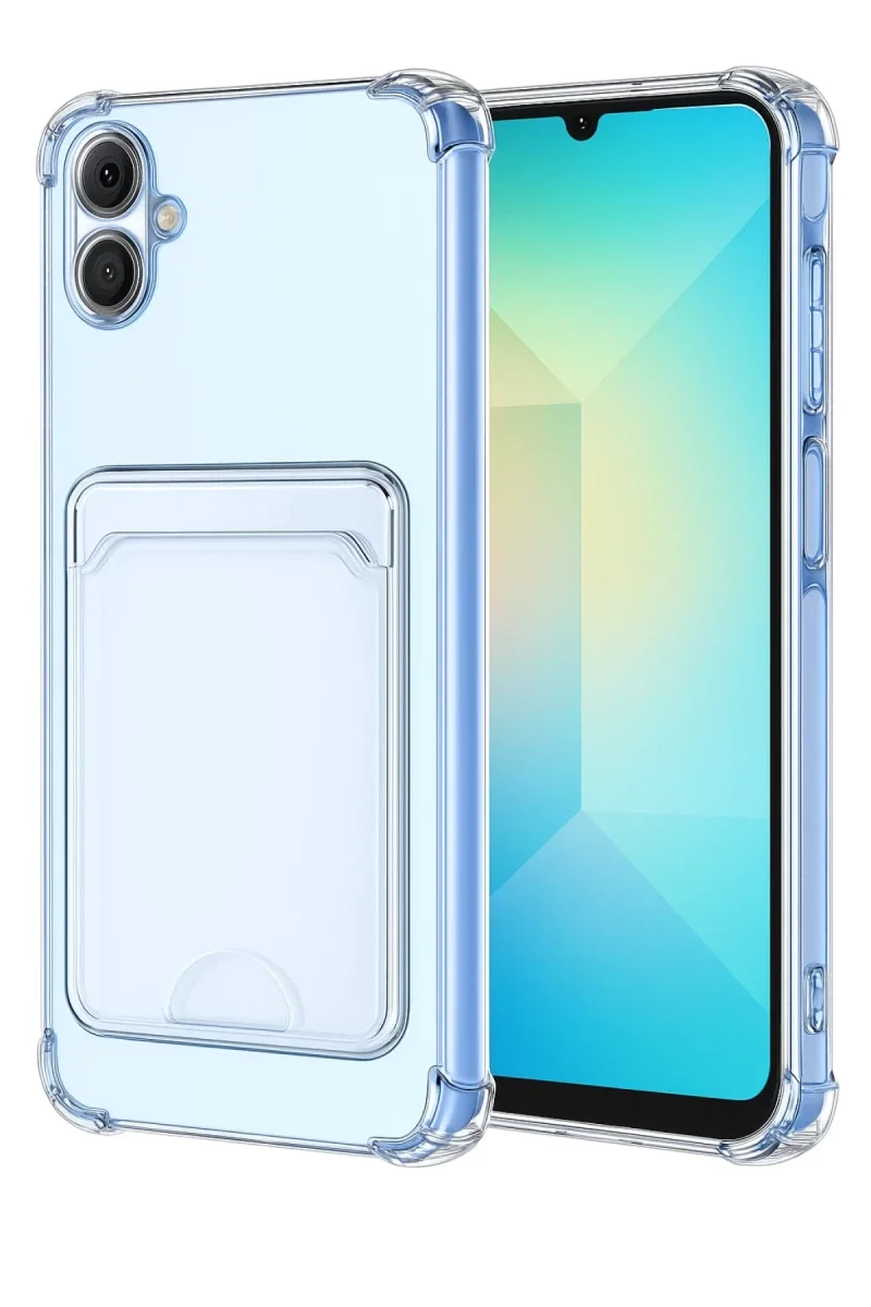 Samsung Galaxy A07 4G Kart Şeffaf Silikon - Şeffaf Samsung Galaxy A07 4G Kart Şeffaf Silikon - Şeffaf