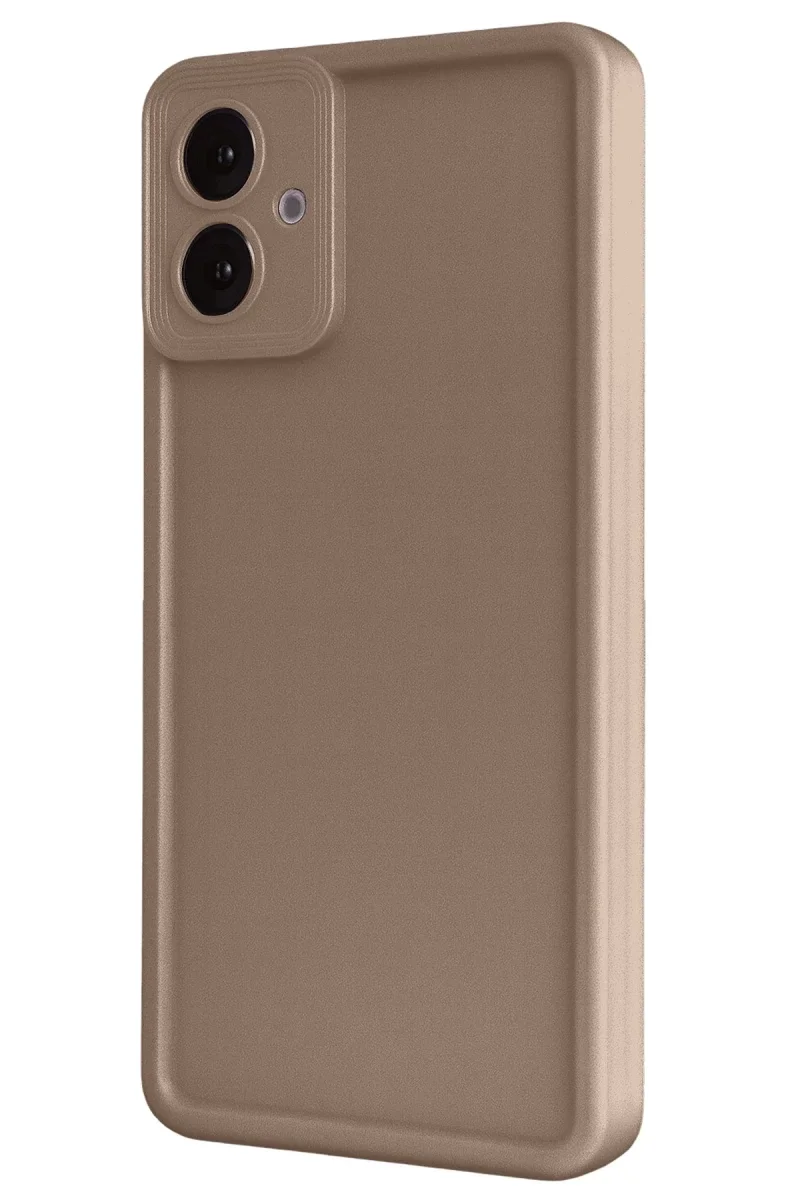 Samsung Galaxy A07 4G Viera Silikon - Kahverengi Samsung Galaxy A07 4G Viera Silikon - Kahverengi