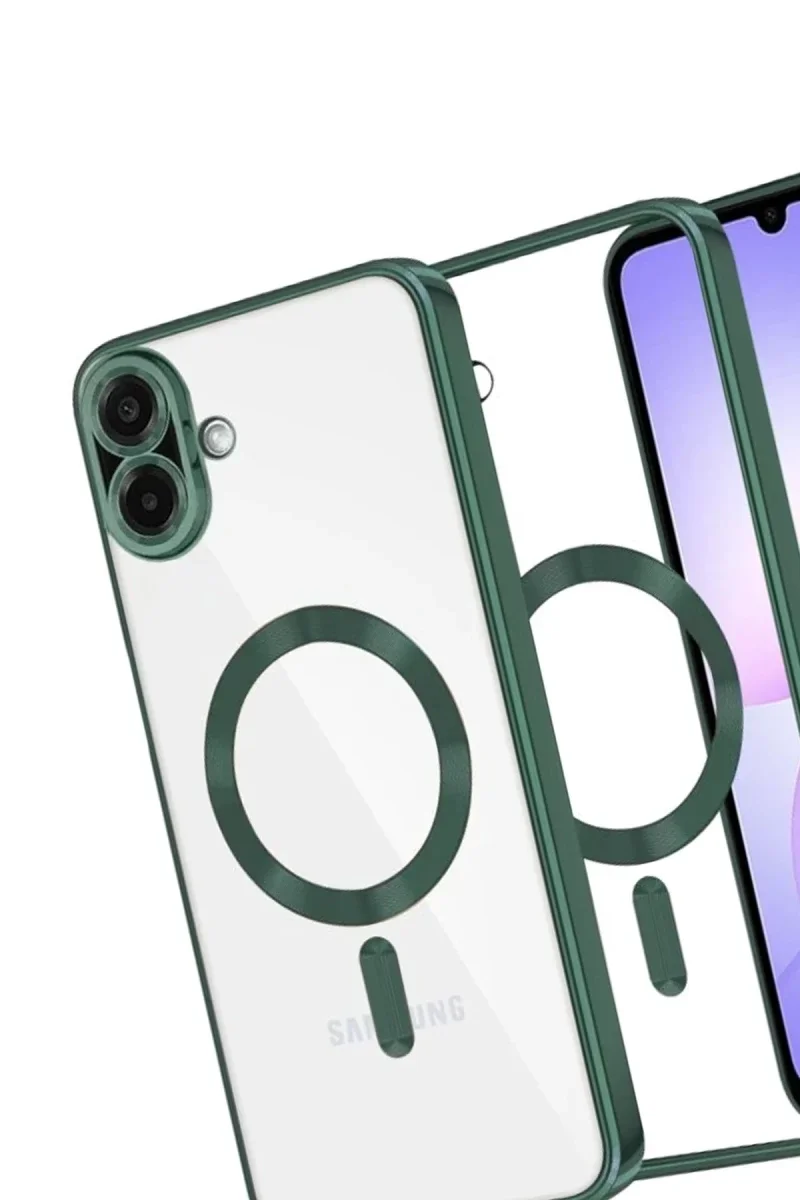 Samsung Galaxy A07 4G Kross Magneticsafe Kapak - Koyu Yeşil Fiyatı, Yorumları ve Özellikleri