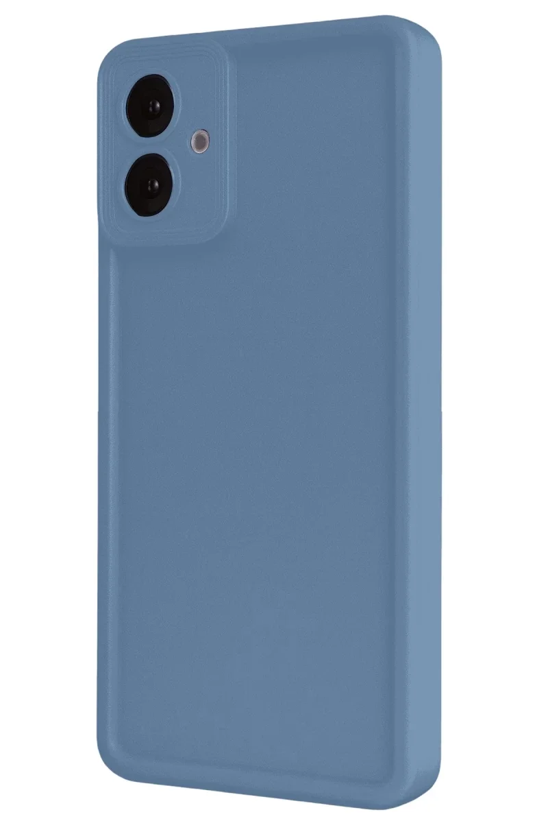 Samsung Galaxy A07 4G Viera Silikon - Mavi Samsung Galaxy A07 4G Viera Silikon - Mavi