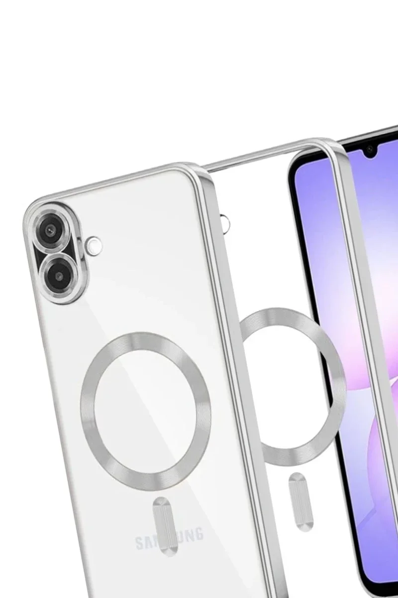Samsung Galaxy A07 4G Kross Magneticsafe Kapak - Gümüş Fiyatı, Yorumları ve Özellikleri