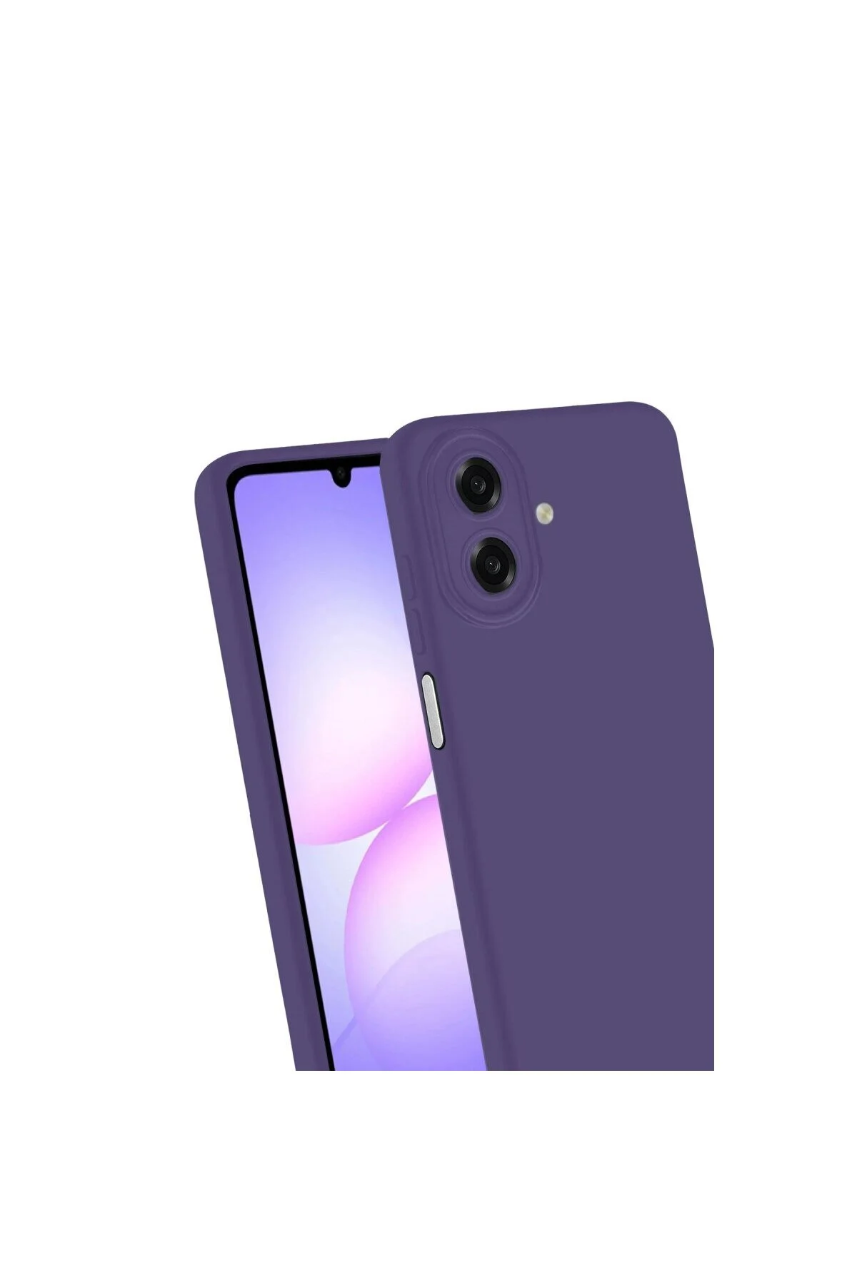 Samsung Galaxy A07 4g First Silikon - Mürdüm