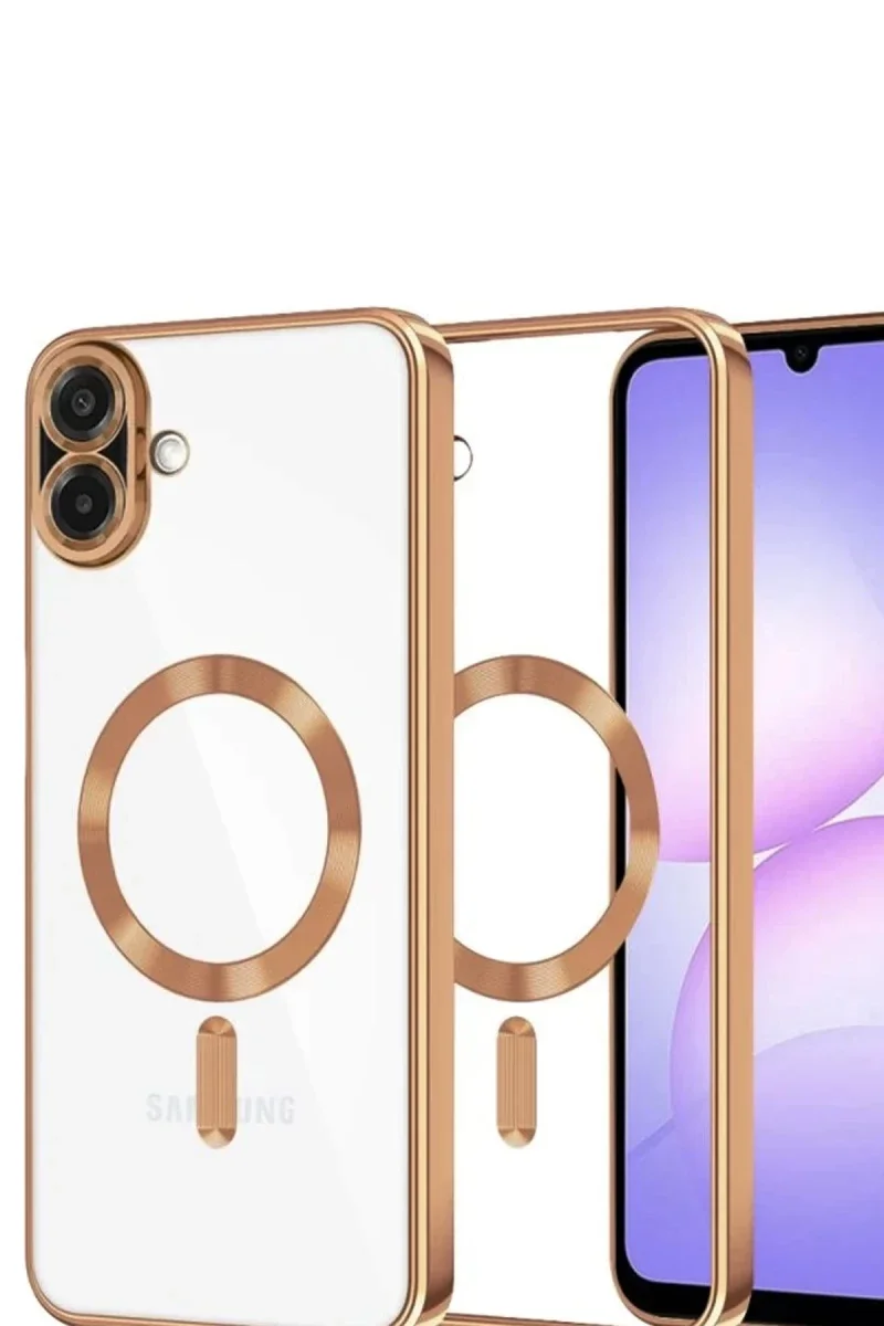 Samsung Galaxy A07 4G Kross Magneticsafe Kapak - Çöl Titanyum