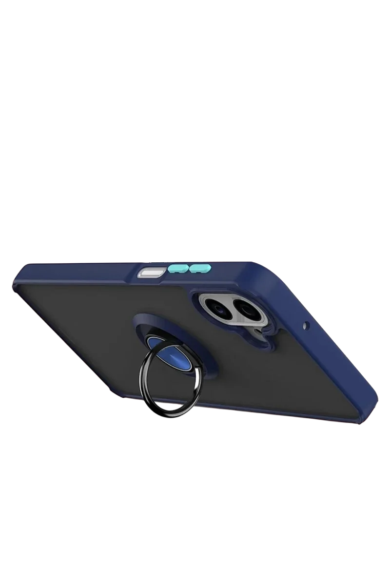 Samsung Galaxy A07 4G Montreal Yüzüklü Silikon Kapak - Lacivert Samsung Galaxy A07 4G Montreal Yüzüklü Silikon Kapak - Lacivert