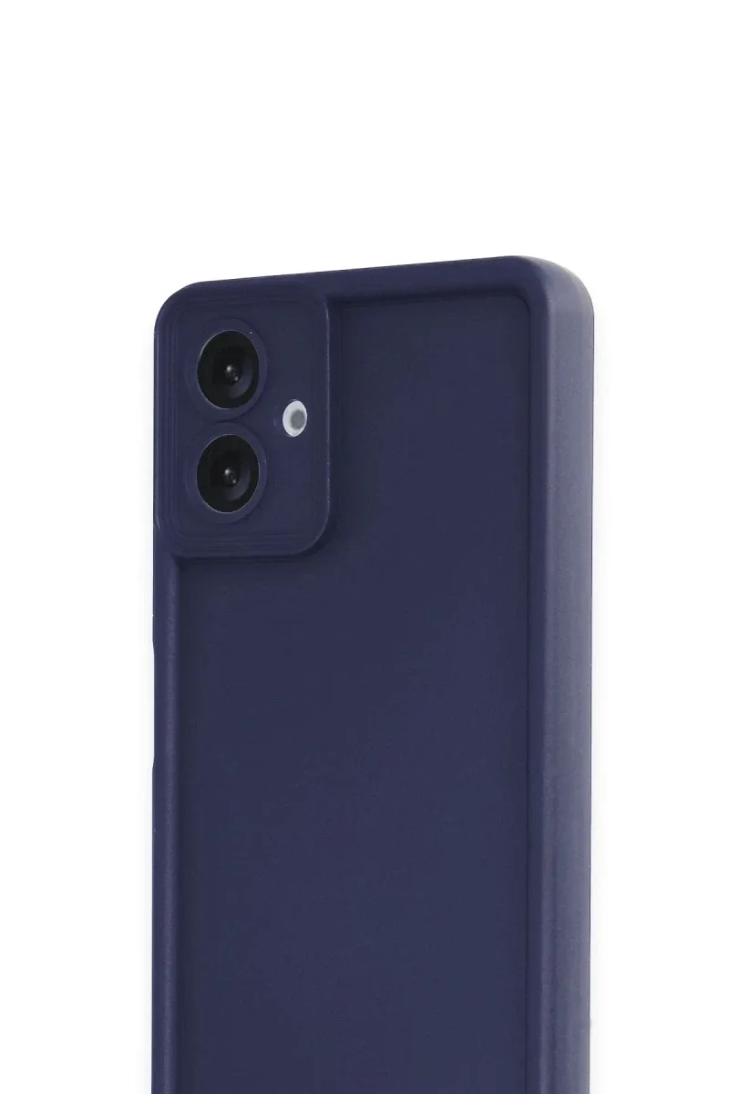 Samsung Galaxy A07 4G Viera Silikon - Lacivert Samsung Galaxy A07 4G Viera Silikon - Lacivert