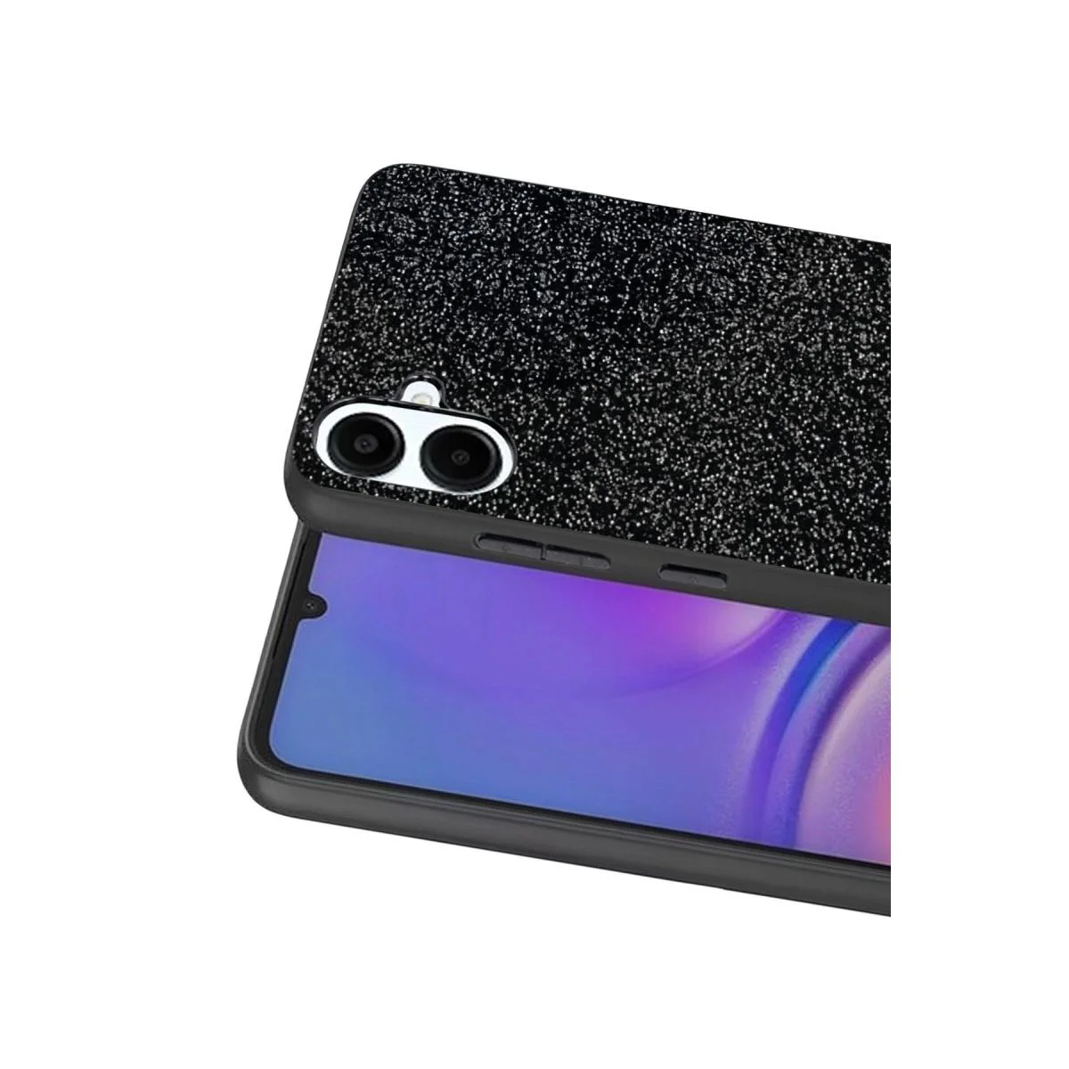 Samsung Galaxy A07 4g ile Uyumlu Simli Boncuk İşlemeli Kapak - Siyah Fiyatı, Yorumları ve Özellikleri