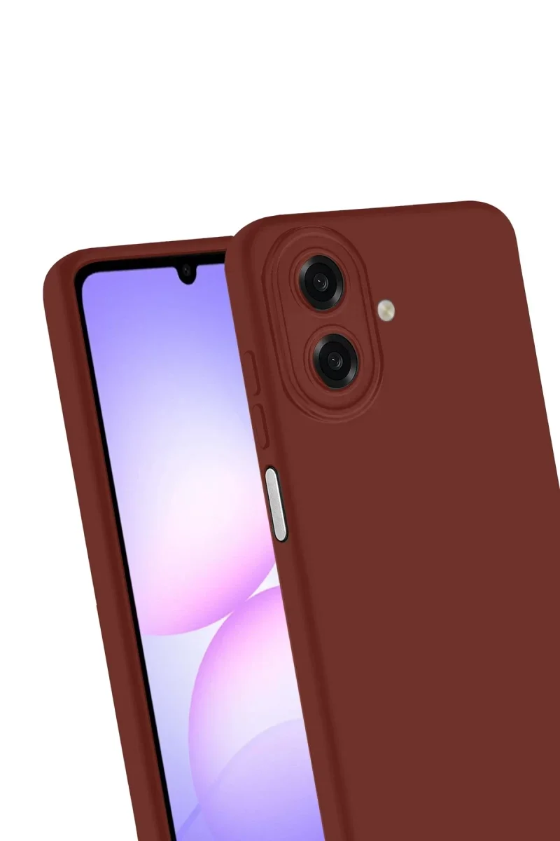Samsung Galaxy A07 4G First Silikon - Bordo