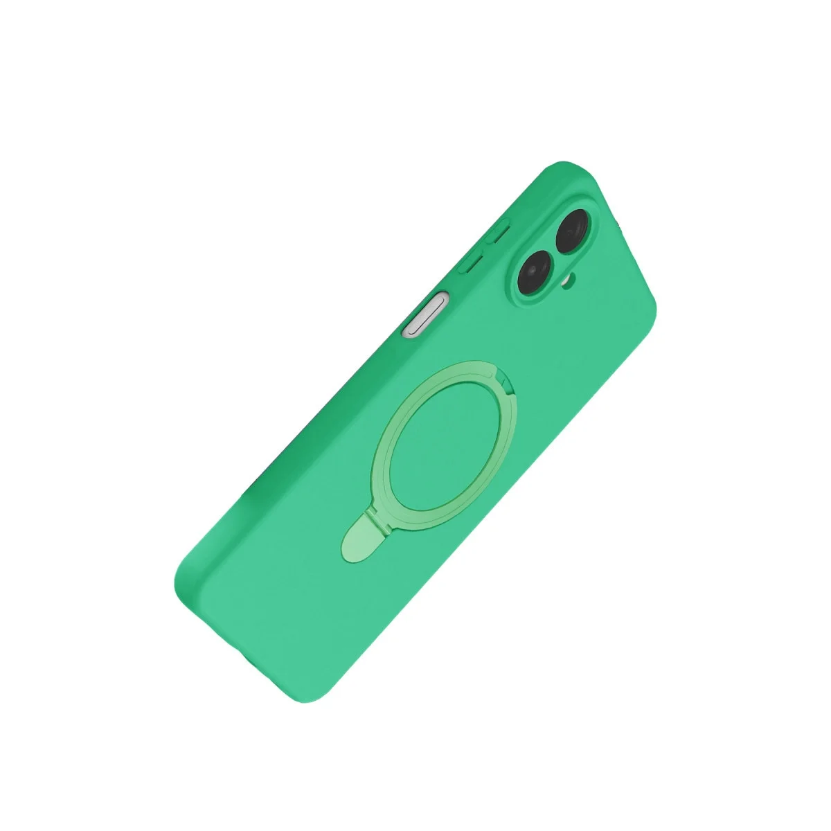 Samsung Galaxy A07 4g Regal Magsafe Standlı Kapak - Yeşil Samsung Galaxy A07 4g Regal Magsafe Standlı Kapak - Yeşil