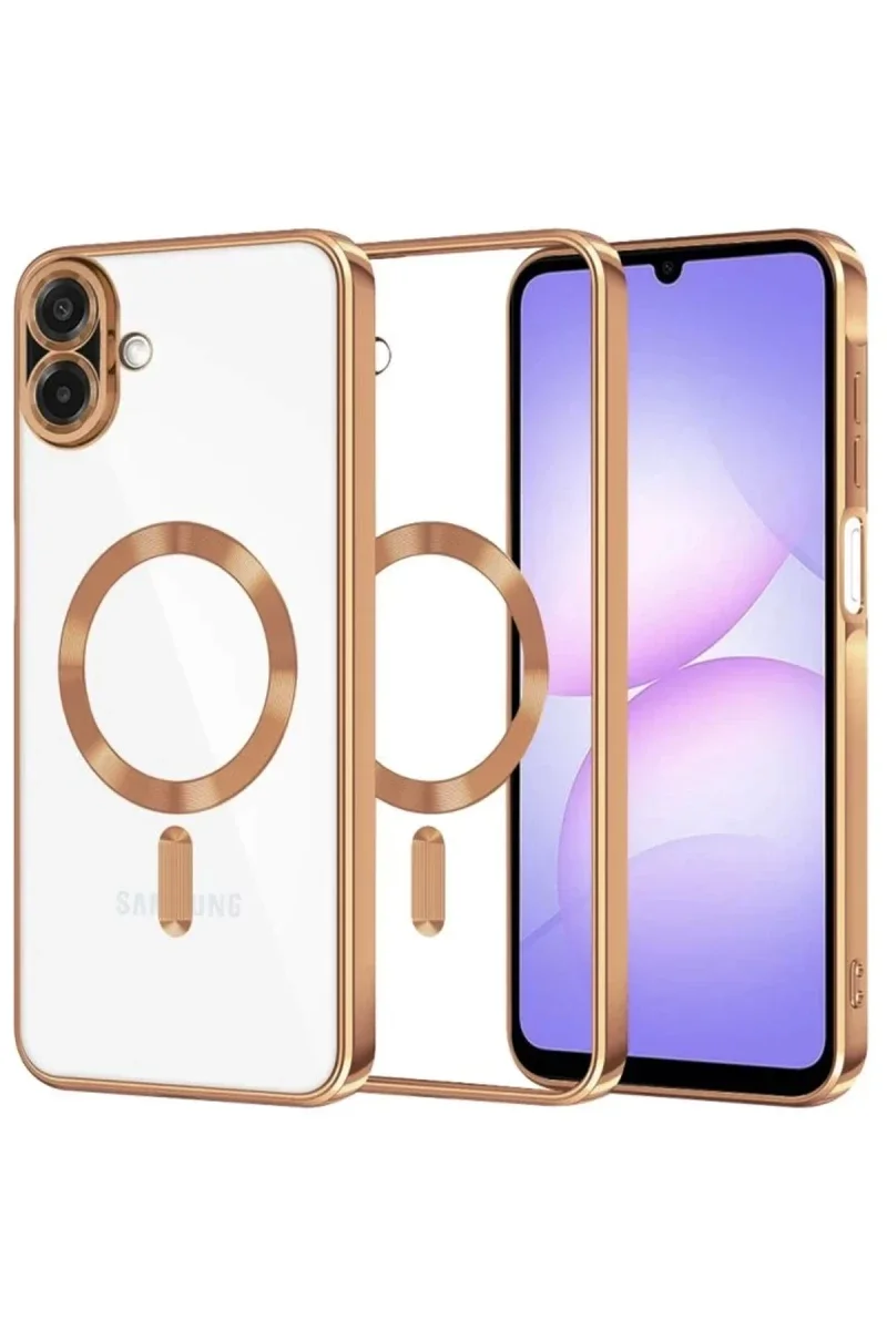 Samsung Galaxy A07 4G Kross Magneticsafe Kapak - Çöl Titanyum