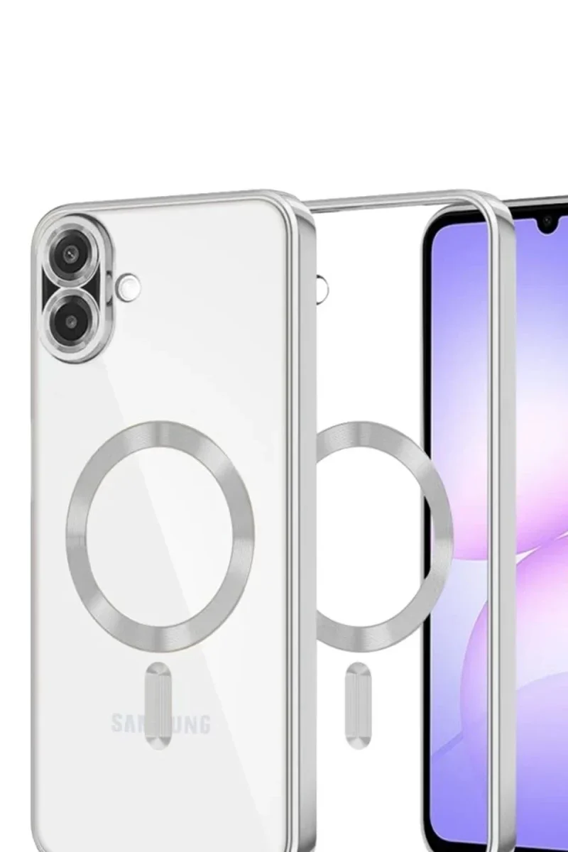Samsung Galaxy A07 4G Kross Magneticsafe Kapak - Gümüş Fiyatı, Yorumları ve Özellikleri