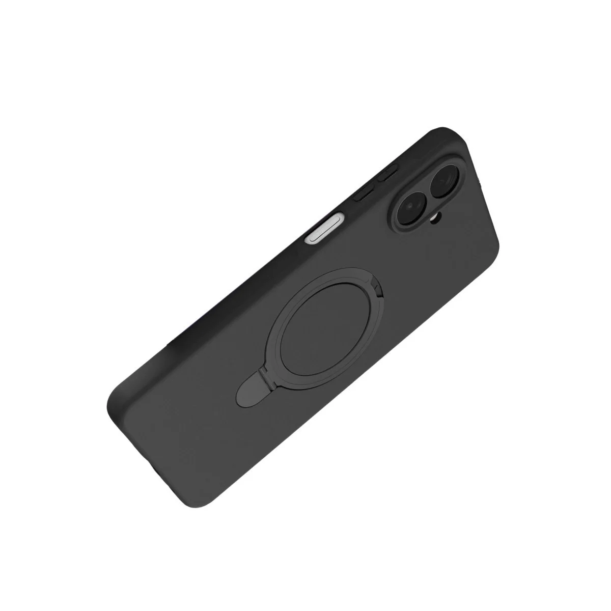 Samsung Galaxy A07 4g Regal Magsafe Standlı Kapak - Siyah Samsung Galaxy A07 4g Regal Magsafe Standlı Kapak - Siyah