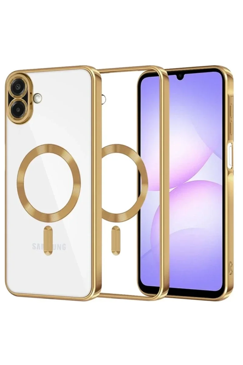 Samsung Galaxy A07 4G Kross Magneticsafe Kapak - Gold Fiyatı, Yorumları ve Özellikleri