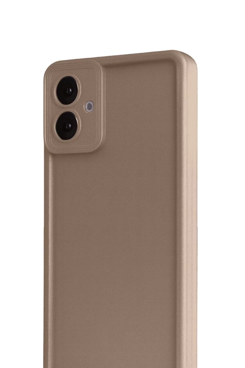 Samsung Galaxy A07 4G Viera Silikon - Kahverengi Samsung Galaxy A07 4G Viera Silikon - Kahverengi