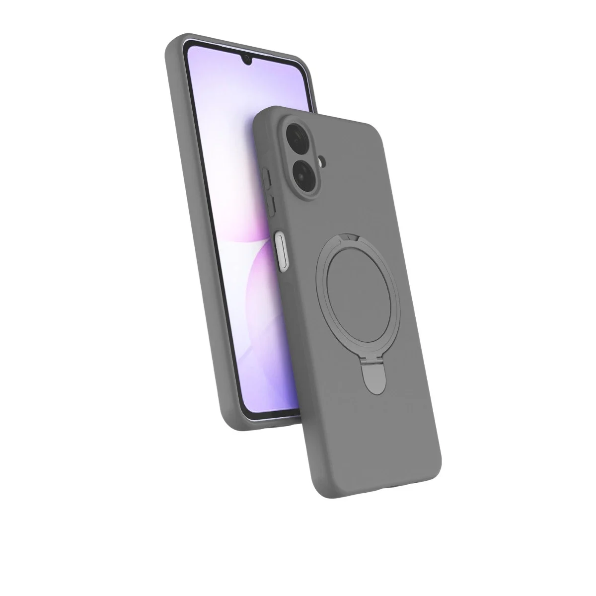 Samsung Galaxy A07 4g Regal Magsafe Standlı Kapak - Titan Gri Samsung Galaxy A07 4g Regal Magsafe Standlı Kapak - Titan Gri