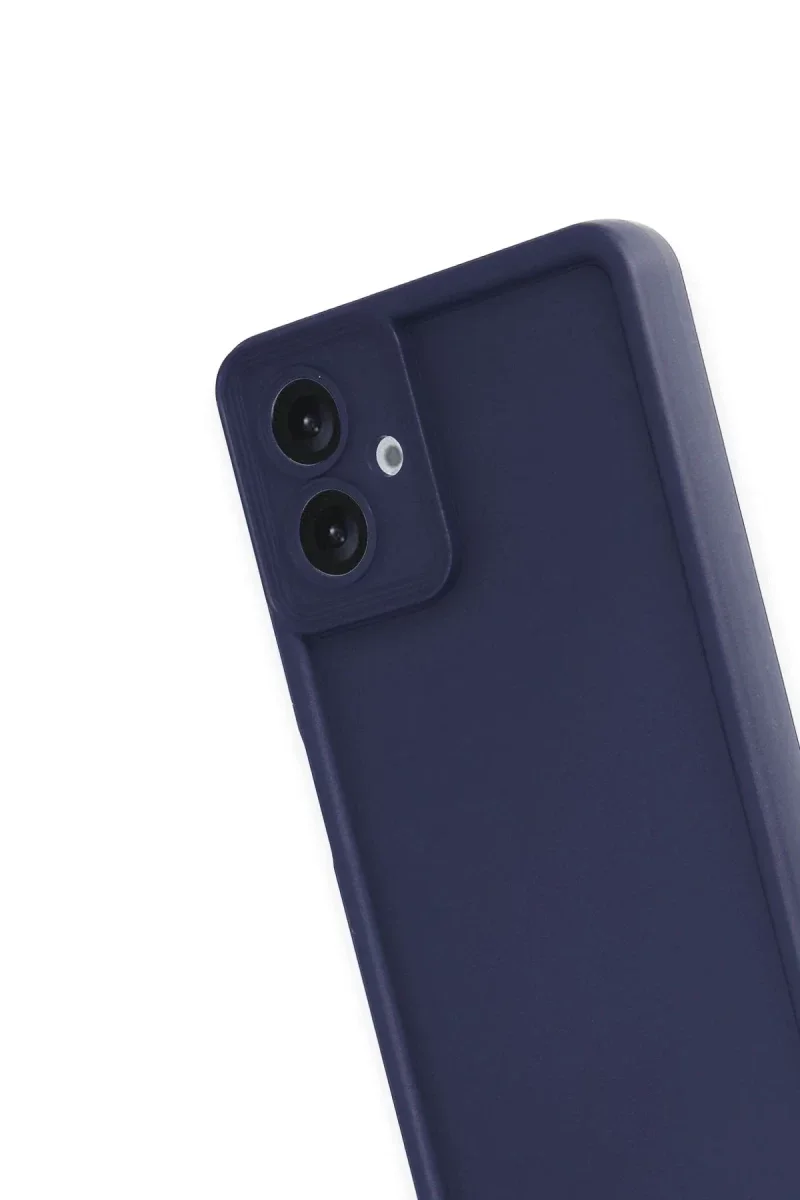 Samsung Galaxy A07 4G Viera Silikon - Lacivert Samsung Galaxy A07 4G Viera Silikon - Lacivert