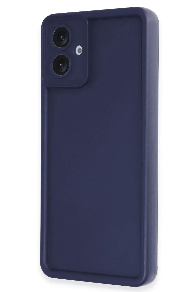Samsung Galaxy A07 4G Viera Silikon - Lacivert Samsung Galaxy A07 4G Viera Silikon - Lacivert
