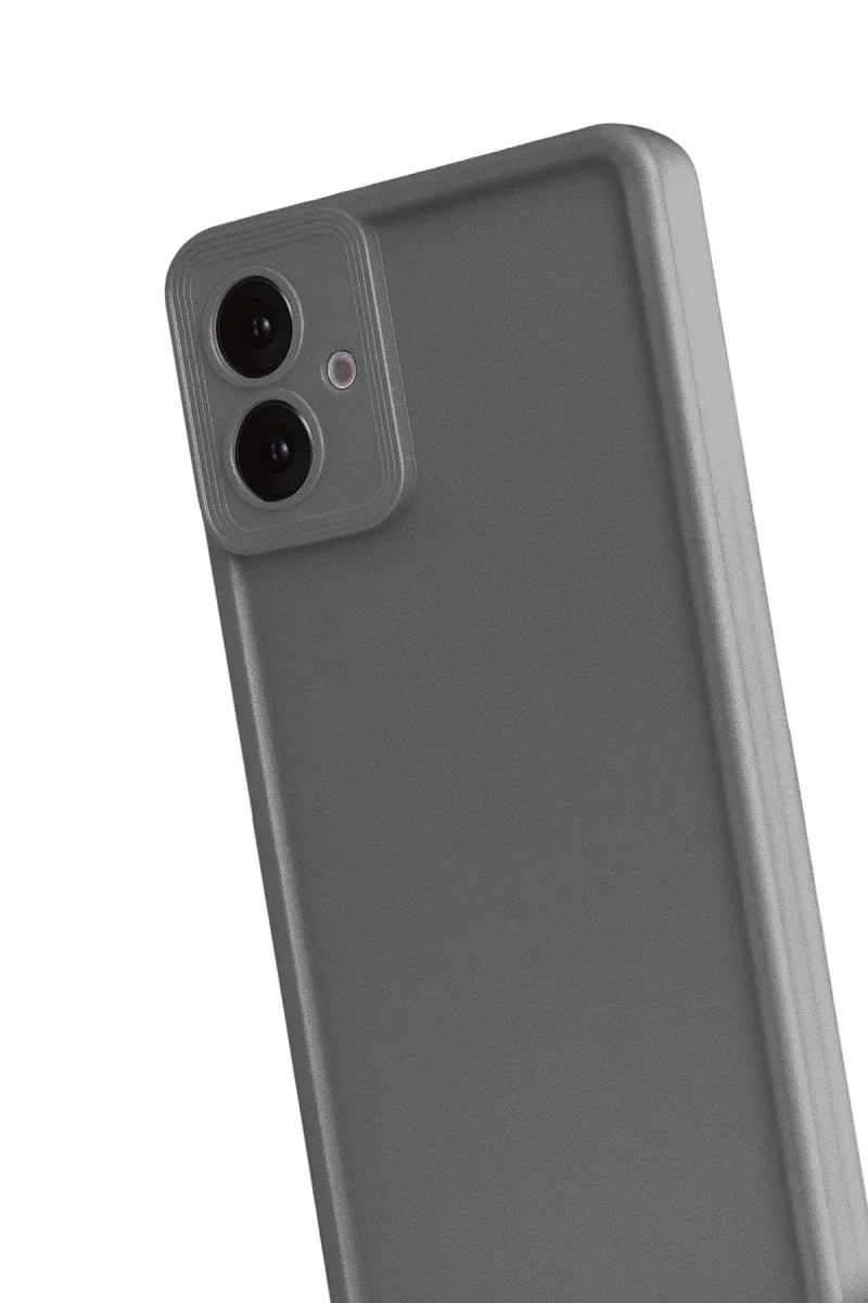 Samsung Galaxy A07 4G Viera Silikon - Gri Samsung Galaxy A07 4G Viera Silikon - Gri