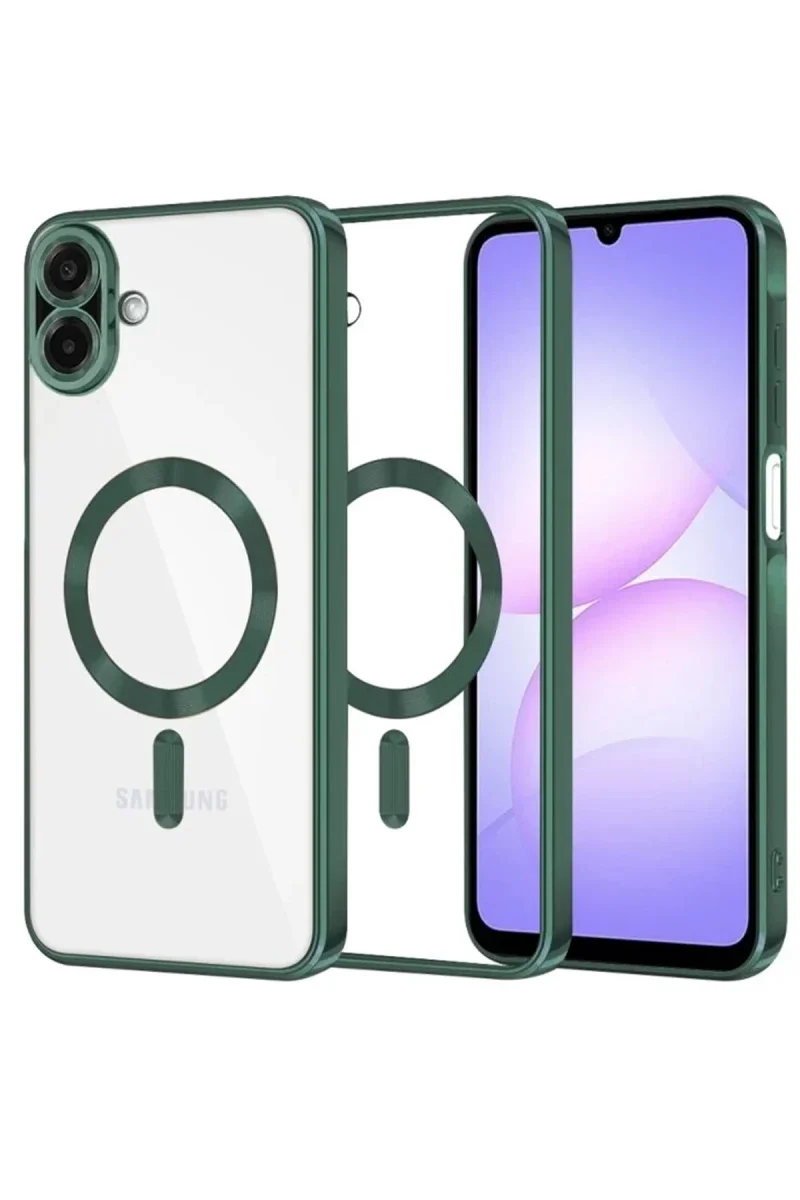 Samsung Galaxy A07 4G Kross Magneticsafe Kapak - Koyu Yeşil Fiyatı, Yorumları ve Özellikleri