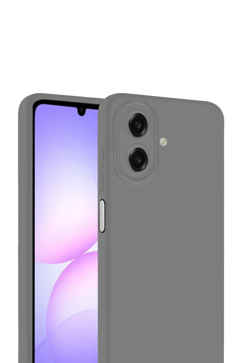 Samsung Galaxy A07 4G First Silikon - Gri Samsung Galaxy A07 4G First Silikon - Gri