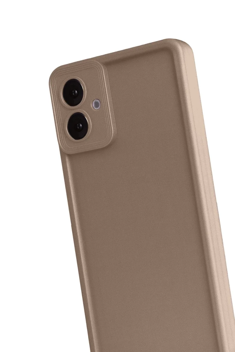 Samsung Galaxy A07 4G Viera Silikon - Kahverengi Samsung Galaxy A07 4G Viera Silikon - Kahverengi