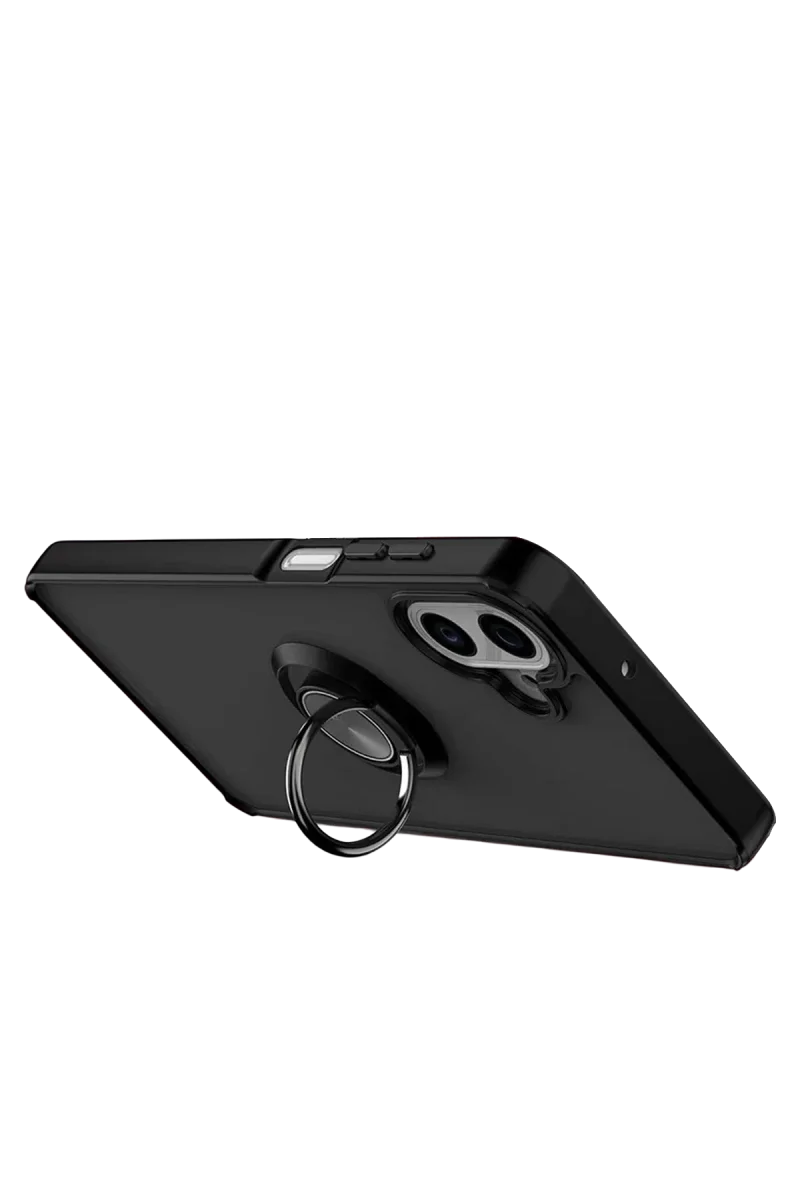 Samsung Galaxy A07 4G Montreal Yüzüklü Silikon Kapak - Siyah Fiyatı, Yorumları ve Özellikleri