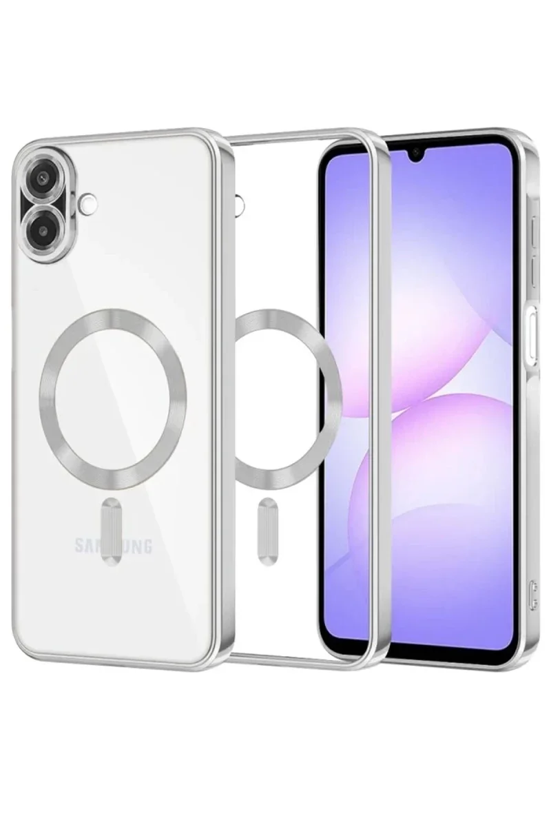 Samsung Galaxy A07 4G Kross Magneticsafe Kapak - Gümüş Fiyatı, Yorumları ve Özellikleri