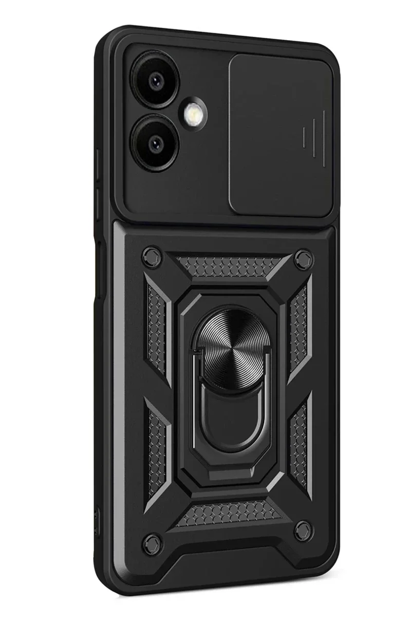 Samsung Galaxy A07 4G Pars Lens Yüzüklü Silikon - Siyah Fiyatı, Yorumları ve Özellikleri
