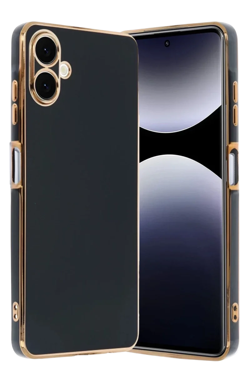 Samsung Galaxy A07 4G Volet Silikon - Siyah Samsung Galaxy A07 4G Volet Silikon - Siyah