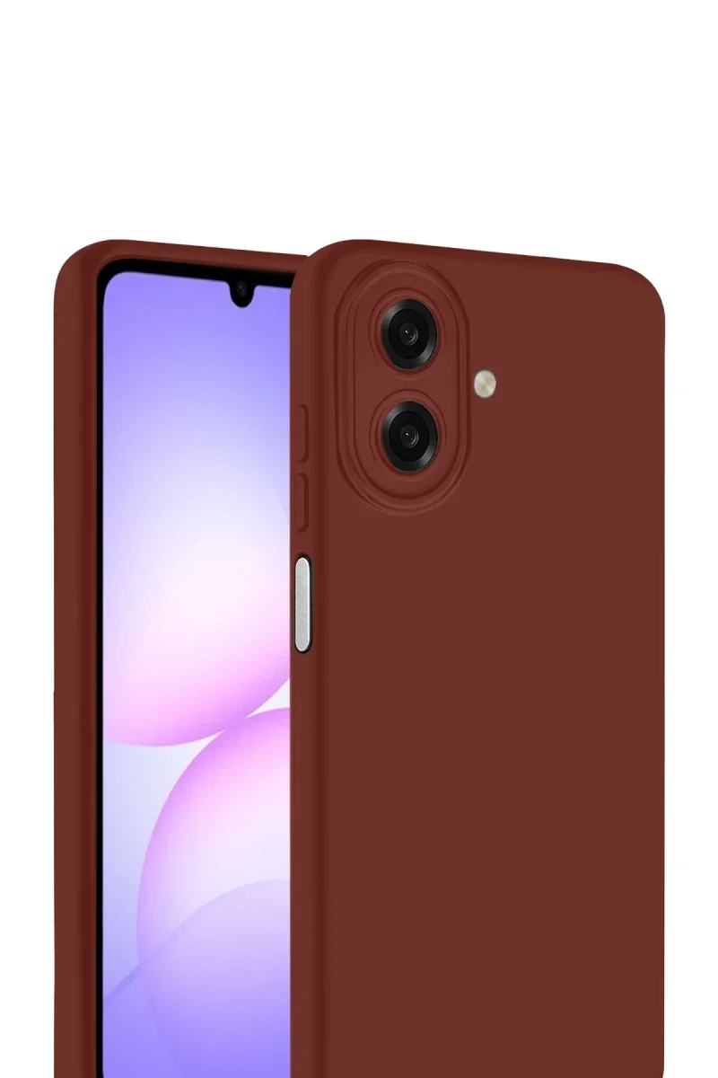 Samsung Galaxy A07 4G First Silikon - Bordo