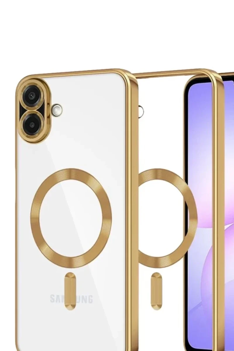 Samsung Galaxy A07 4G Kross Magneticsafe Kapak - Gold Fiyatı, Yorumları ve Özellikleri
