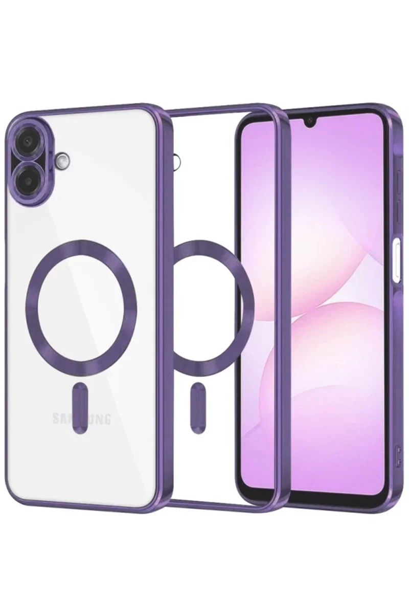 Samsung Galaxy A07 4G Kross Magneticsafe Kapak - Mor Fiyatı, Yorumları ve Özellikleri