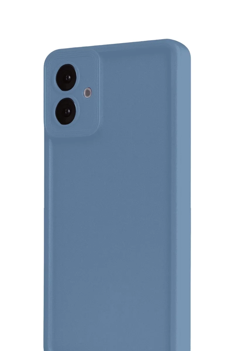Samsung Galaxy A07 4G Viera Silikon - Mavi Samsung Galaxy A07 4G Viera Silikon - Mavi