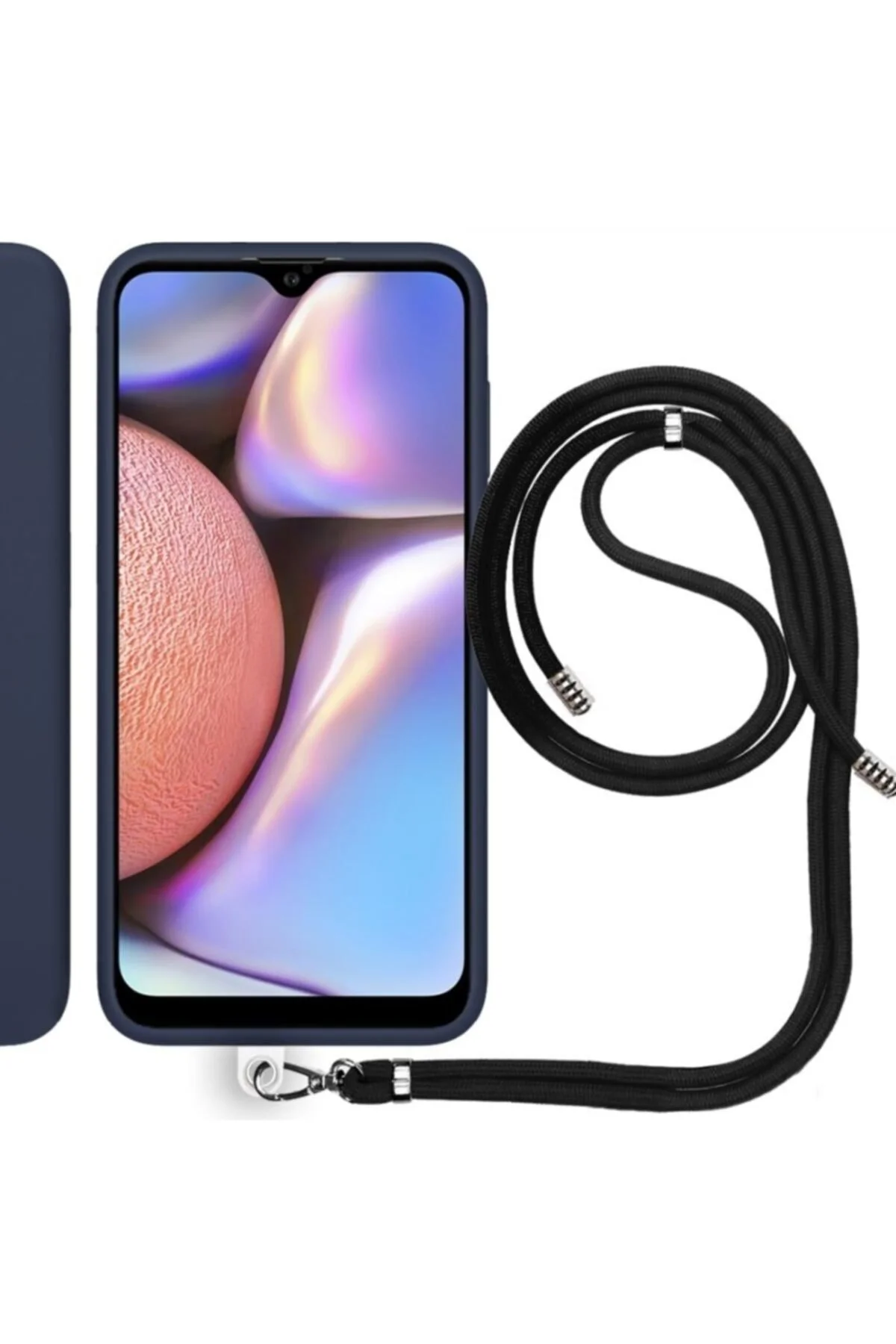 Samsung Galaxy A10S (A107F) İp Askılı Silikon Kılıf Siyah Fiyatı, Yorumları ve Özellikleri
