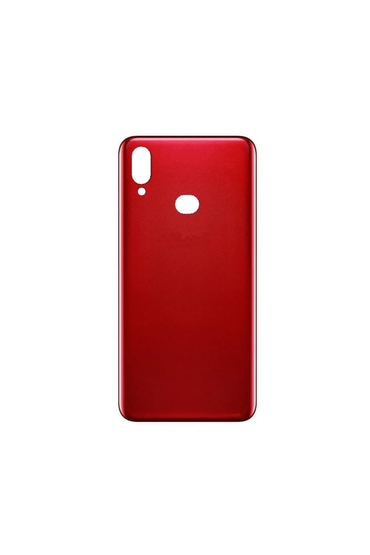 Samsung Galaxy A10s Logolu Kasa Kapak - Yan Tuşlar Dahil Sm-a107f A10s Kırmızı