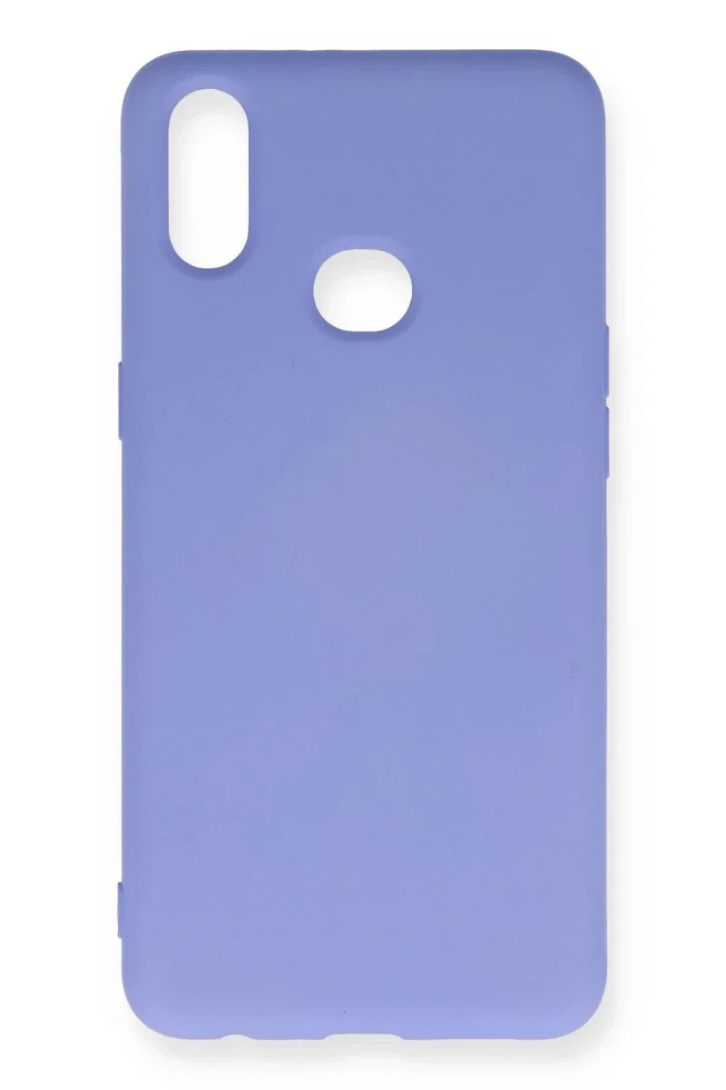 Samsung Galaxy A10S Kılıf Nano içi Kadife Silikon - Lila Samsung Galaxy A10S Kılıf Nano içi Kadife Silikon - Lila