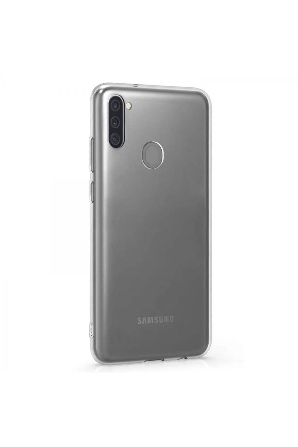 Samsung Galaxy A11 2.0 MM Korumalı Silikon Kılıf Şeffaf