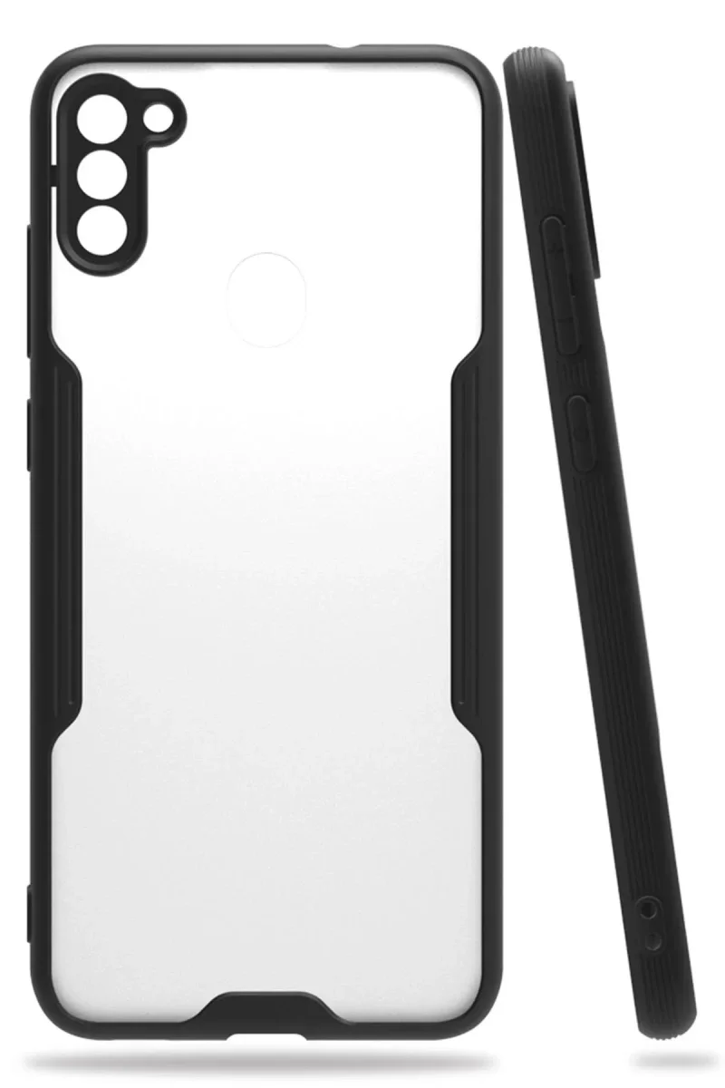 Samsung Galaxy A11 Kılıf Platin Silikon - Siyah Fiyatı, Yorumları ve Özellikleri