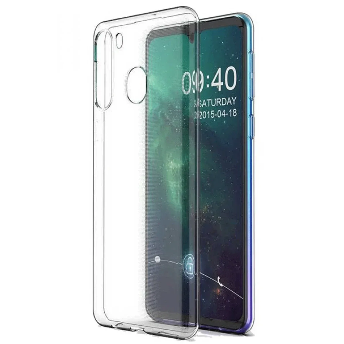 Samsung Galaxy A11 Kılıf Lüx Şeffaf Silikon Samsung Galaxy A11 Kılıf Lüx Şeffaf Silikon